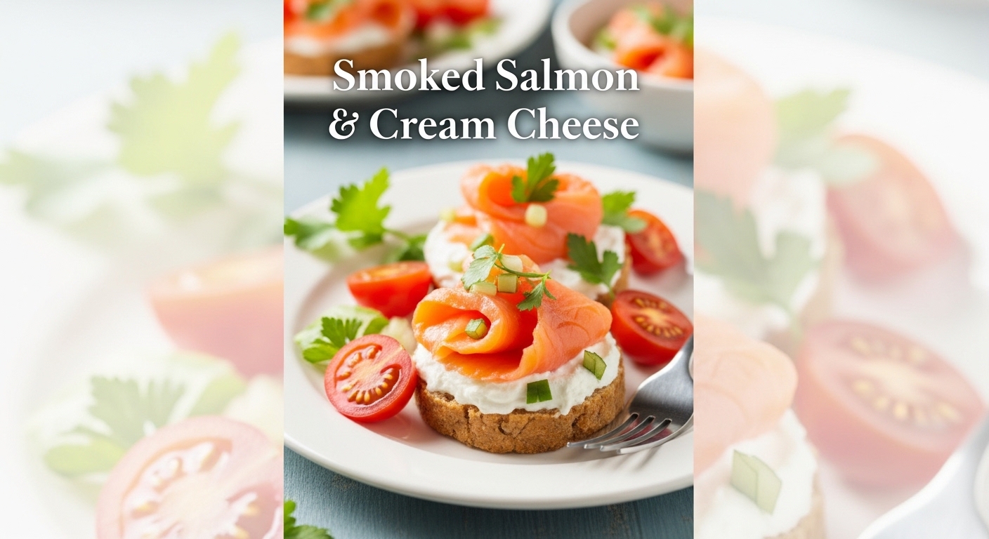 Savory Smoked Salmon & Cream Cheese Bites: A Taste Delight