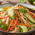 Chill & Thrill: Refreshing Cold Noodle Salad for Lunch
