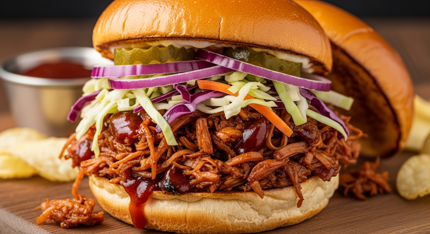Savory BBQ Jackfruit Sandwich: A Plant-Based Delight
