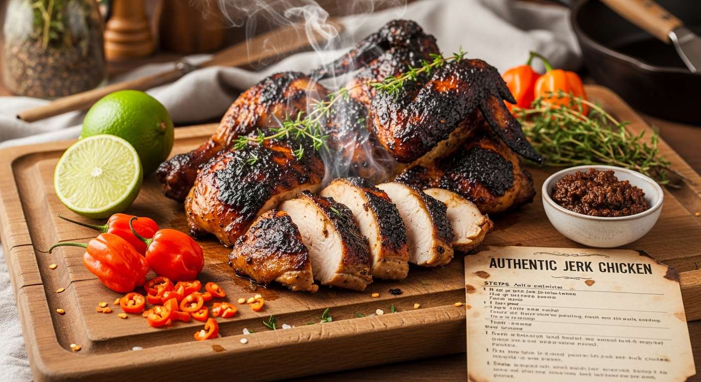 Spice Up Dinner: Authentic Jerk Chicken Recipe Unveiled
