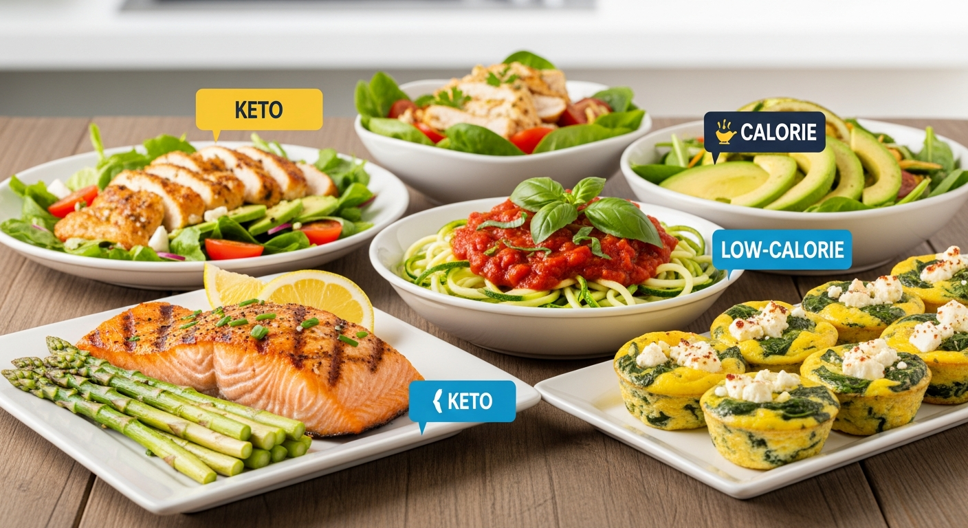 Keto Low-Calorie Recipes: Deliciously Healthy & Easy Meals