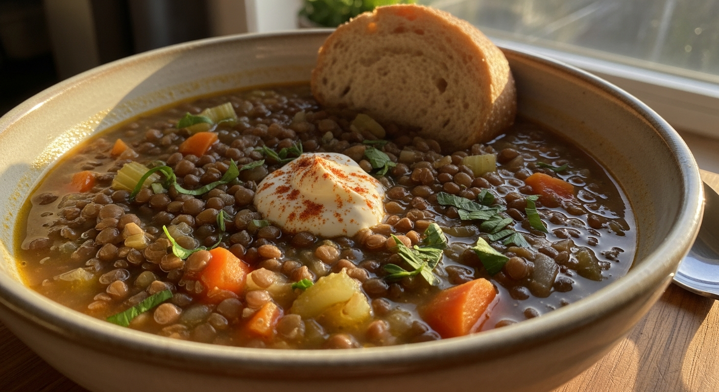 Hearty & Healthy Lentil Soup: Nutritious Comfort in a Bowl