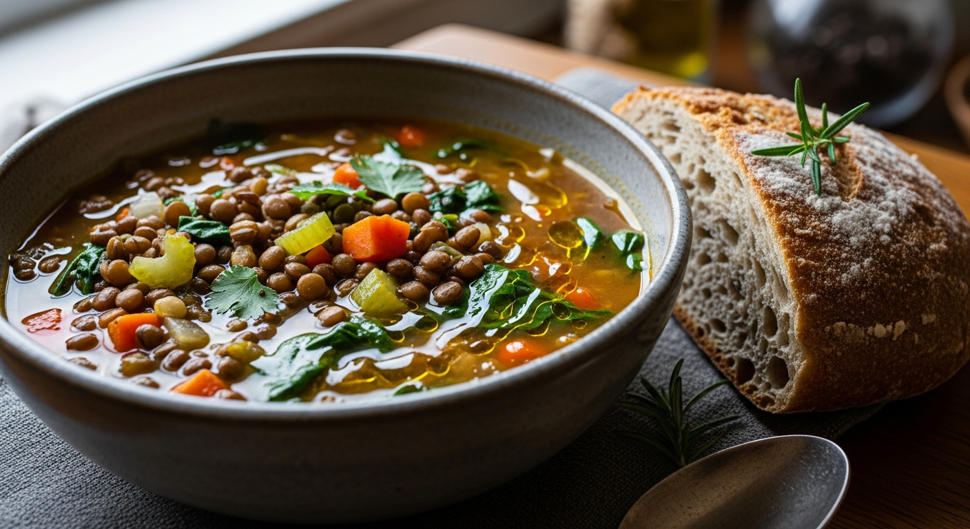 Hearty & Healthy Lentil Soup: Nutritious Comfort in a Bowl