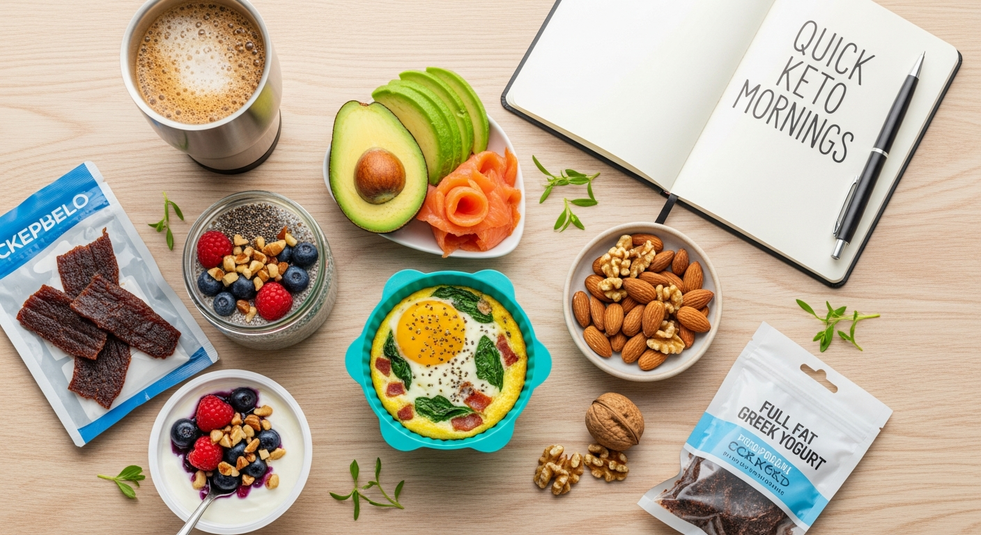 Quick Keto Mornings: Easy On-the-Go Breakfast Ideas