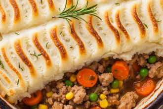 Hearty Shepherd’s Pie with Ground Turkey: A Healthy Twist