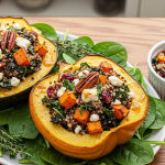 Hearty & Healthy: Irresistible Stuffed Acorn Squash Recipe