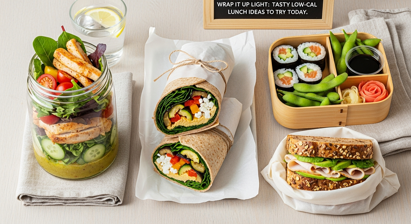 Wrap It Up Light: Tasty Low-Cal Lunch Ideas to Try Today