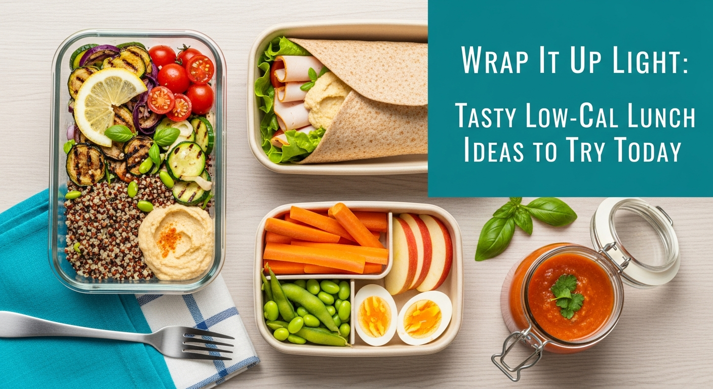 Wrap It Up Light: Tasty Low-Cal Lunch Ideas to Try Today
