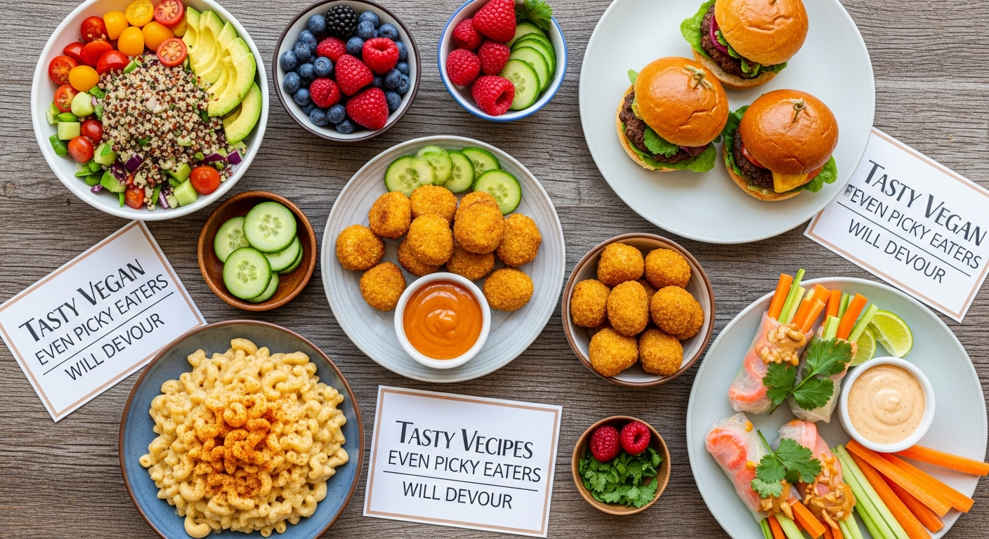 Tasty Vegan Recipes Even Picky Eaters Will Devour