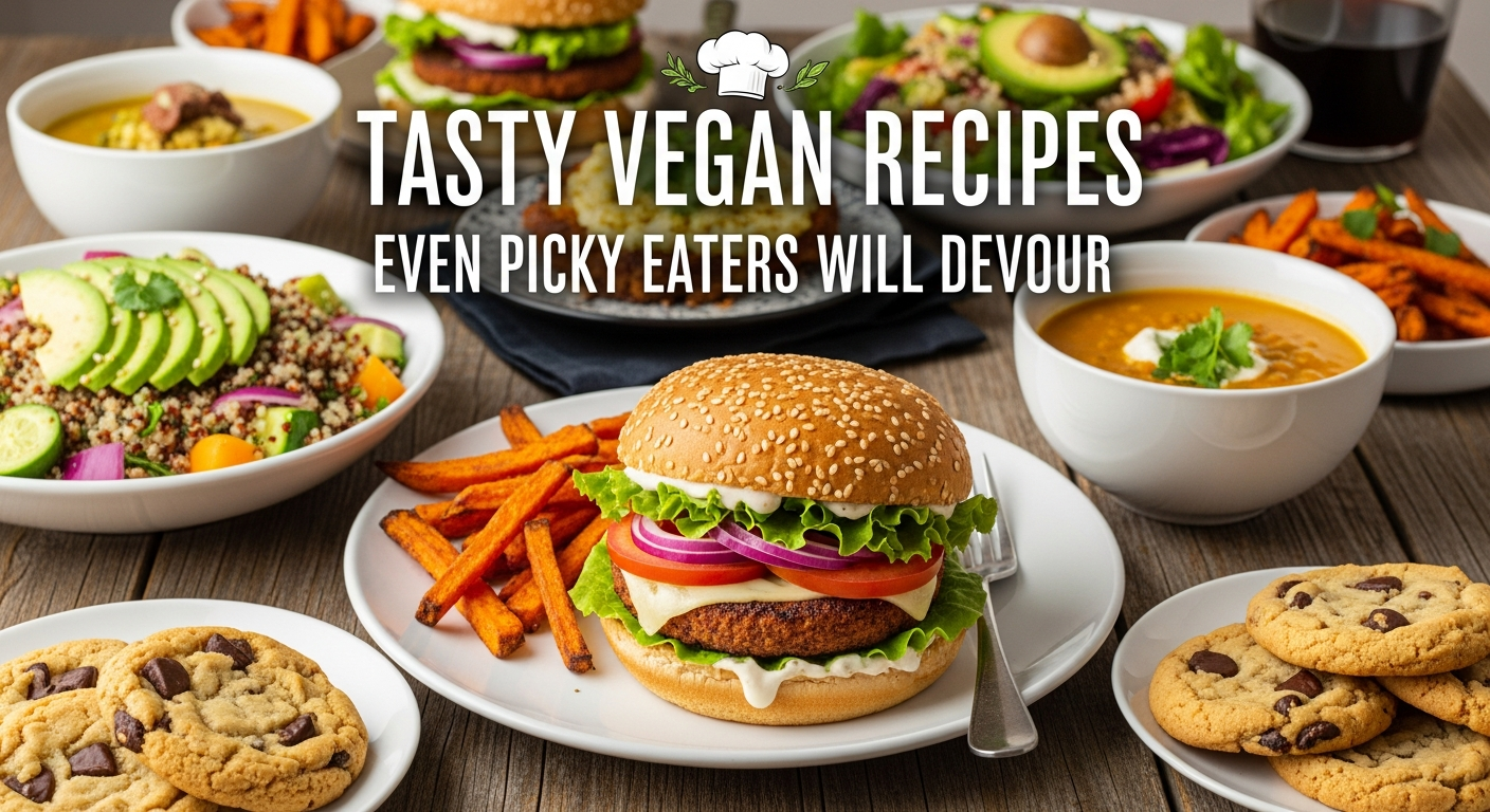 Tasty Vegan Recipes Even Picky Eaters Will Devour
