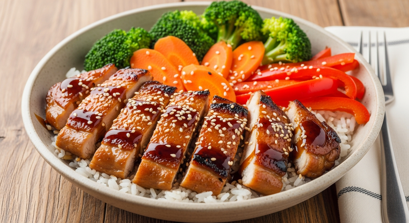 Flavor-Packed Teriyaki Chicken Bowl: Your Perfect Lunch
