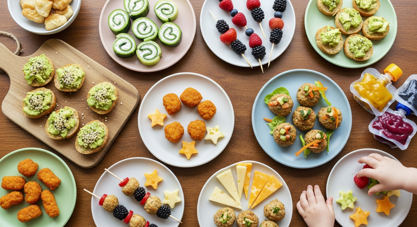 Tiny Tastes: Creative, Healthy Finger Foods for Toddlers