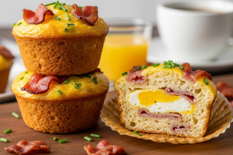 Turkey Bacon & Egg Muffins: A Protein-Packed Morning Boost