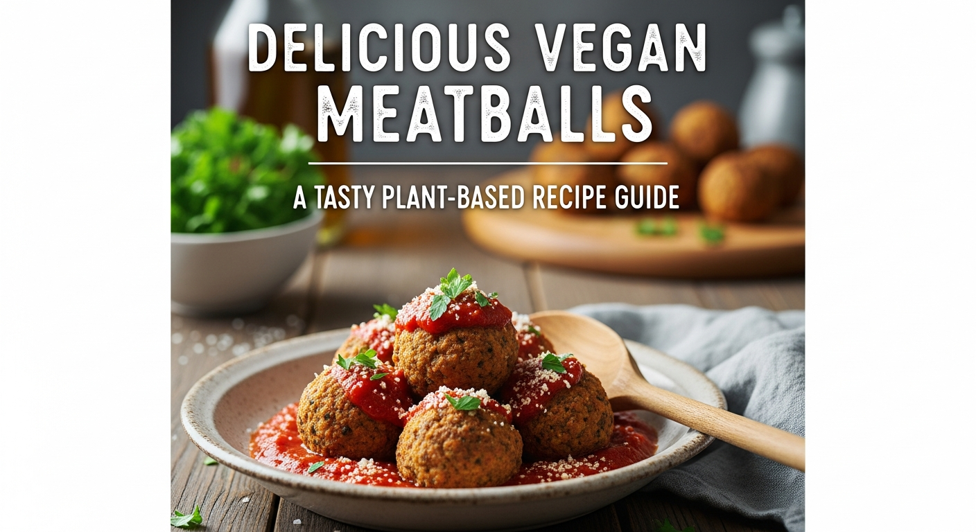 Delicious Vegan Meatballs: A Tasty Plant-Based Recipe Guide