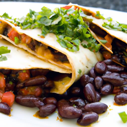 Black Bean Bliss: Crafting Perfect Vegan quesadillas