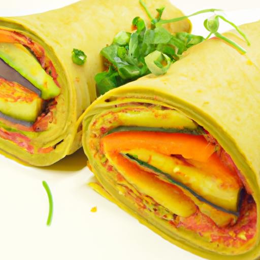 Wrap Up wellness: the Ultimate Hummus & Veggie Delight