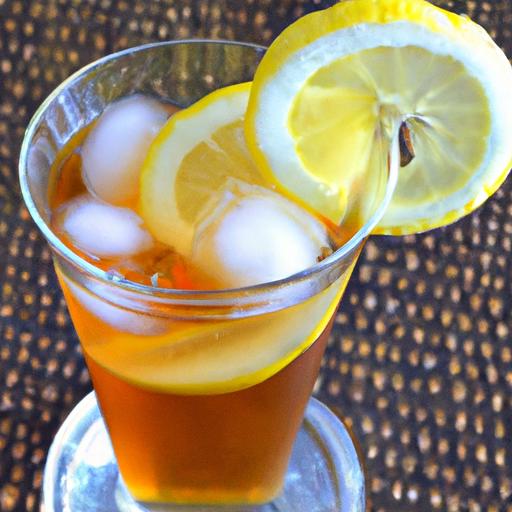 Refreshing Benefits of Unsweetened Iced Tea with Lemon