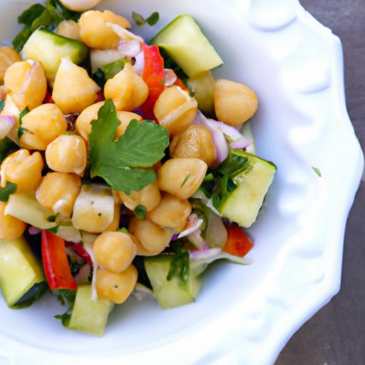 Refreshing Chickpea and Cucumber Salad: A Nutritious Twist