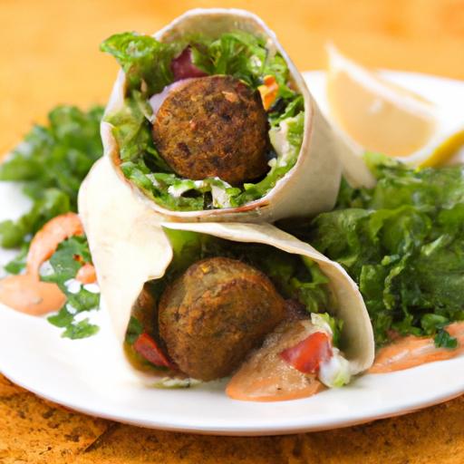 Falafel Wrap Wonders: A Flavorful Middle Eastern Delight