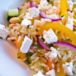Bright and Tangy: Orzo Salad with Creamy Feta Delight