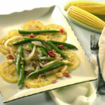 Golden Harmony: The Classic Charm of Buttered Corn & Peas