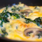 Keto Frittata Delight: Spinach & Mushroom Power Breakfast