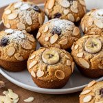 Nutty Delight: Almond Meal Banana Bread Muffins Recipe