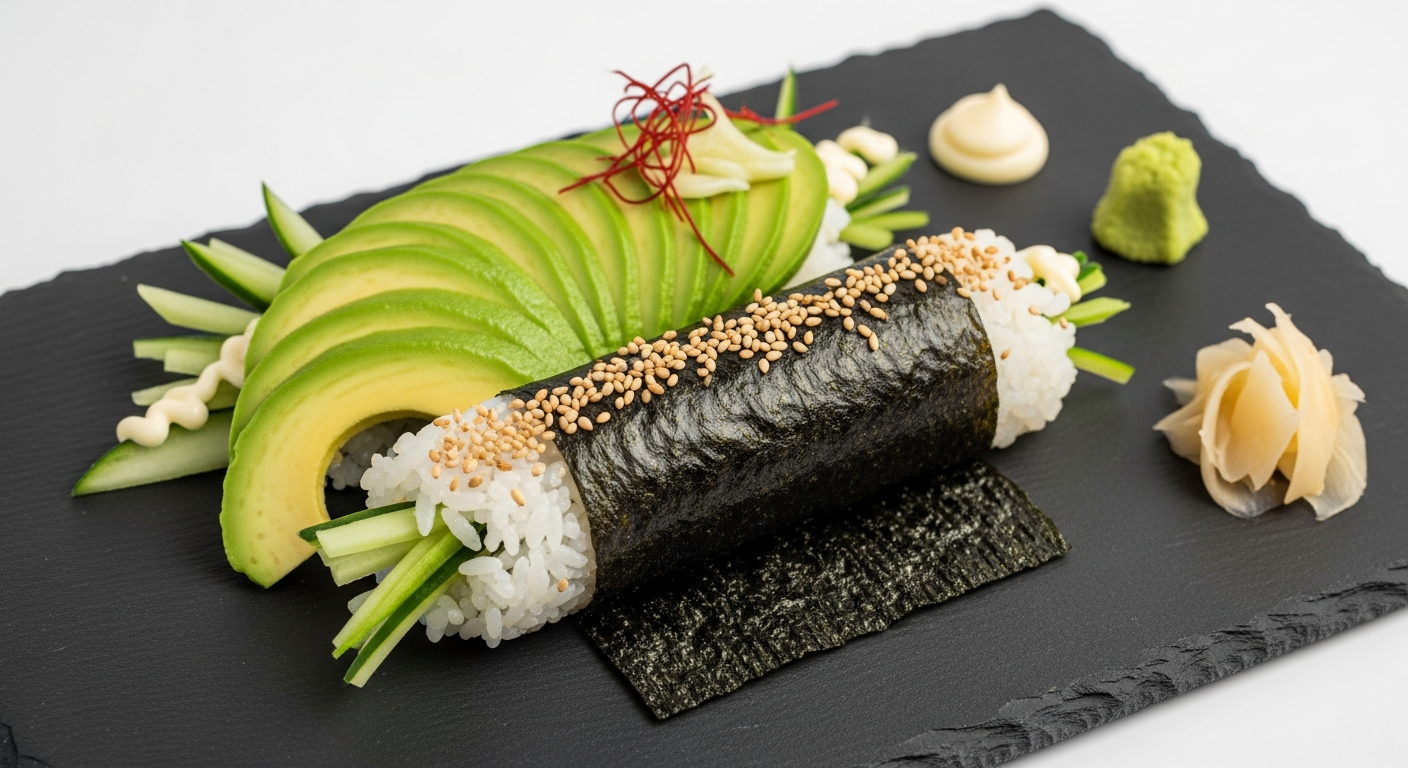 Avocado Roll Unwrapped: Fresh Flavor Meets Sushi Artistry