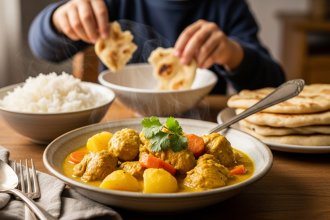 Wholesome Mild Chicken Curry: Perfect Family Comfort Meal