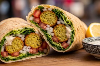 Falafel Wrap Wonders: A Flavorful Middle Eastern Delight