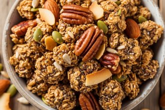 Crunchy Low-Carb Granola: Nuts & Seeds Power Mix