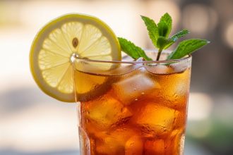 Refreshing Benefits of Unsweetened Iced Tea with Lemon