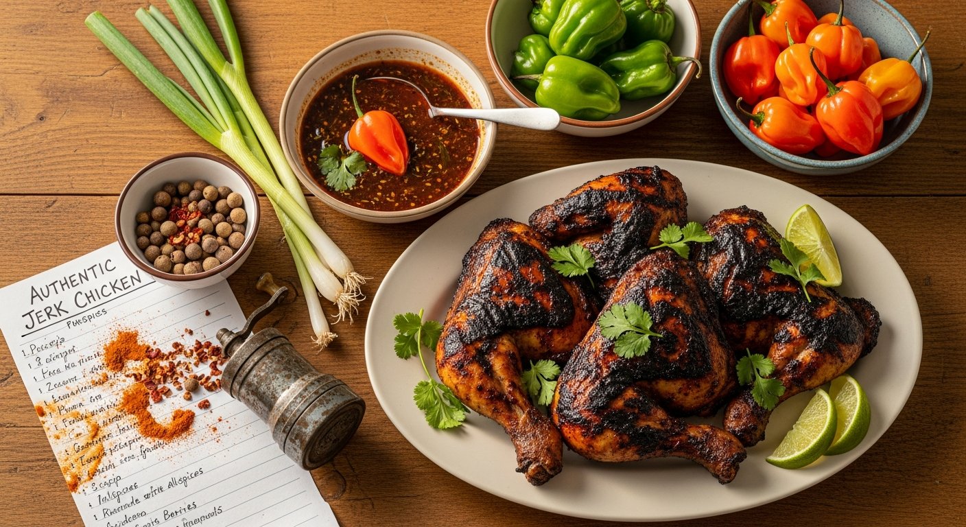 Spice Up Dinner: Authentic Jerk Chicken Recipe Unveiled
