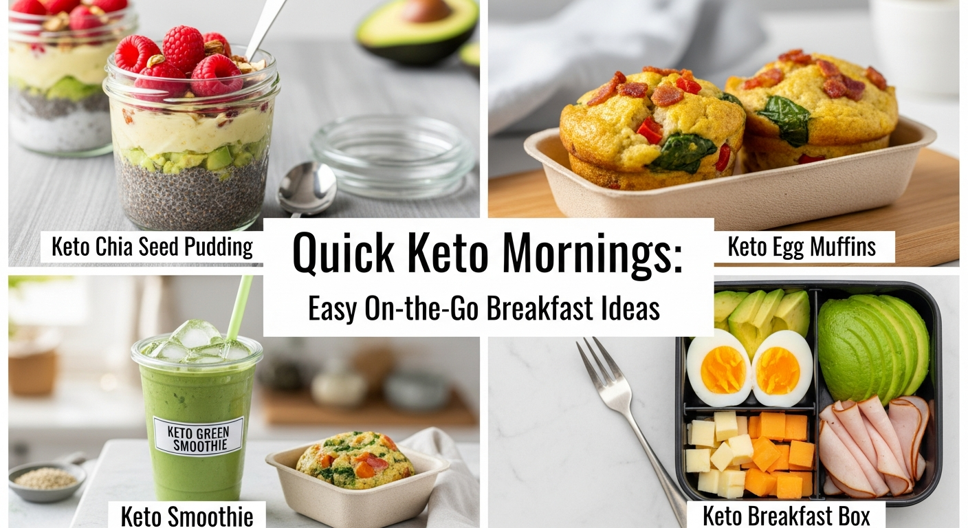 Quick Keto Mornings: Easy On-the-Go Breakfast Ideas