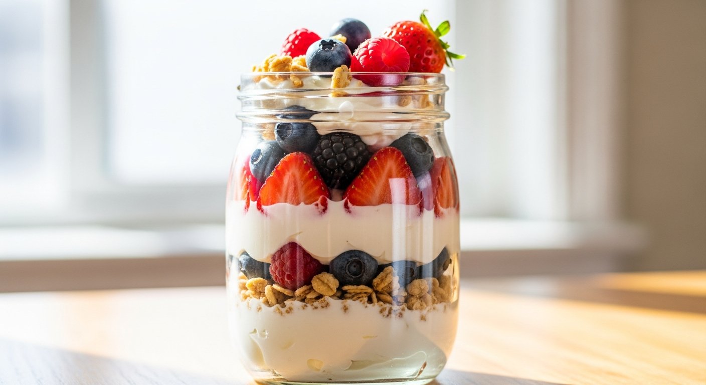 Layered Delight: How to Make Yogurt Parfait in a Jar