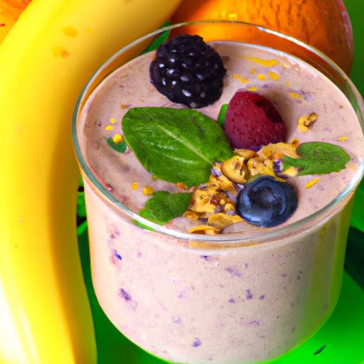 Bright Start: Delicious Low-calorie Breakfast Smoothies