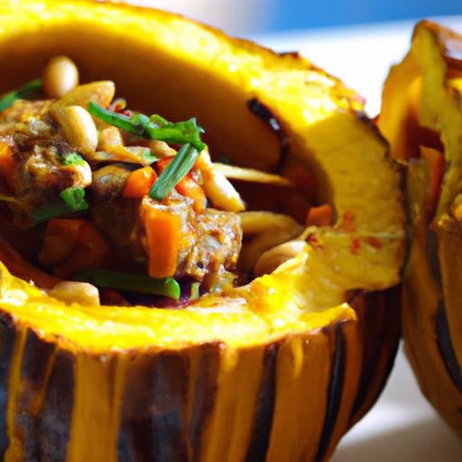 Hearty & Healthy: Irresistible stuffed Acorn Squash Recipe