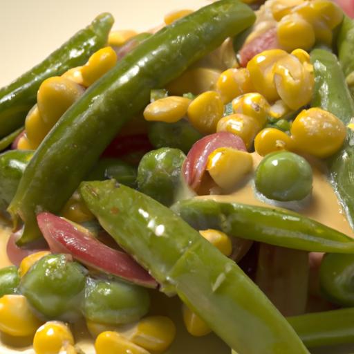 Golden Harmony: ‍The Classic Charm of Buttered Corn & ‌Peas