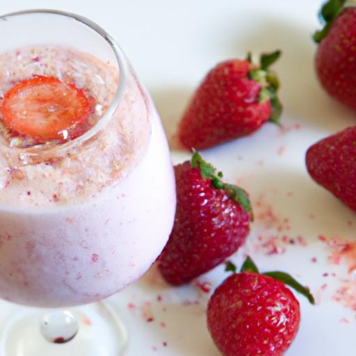 Berry Bliss: Crafting the perfect strawberry Almond Smoothie