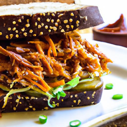Savory BBQ Jackfruit Sandwich: A Plant-Based Delight