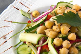Refreshing Chickpea Cucumber Salad: A Crisp, Nutritious Delight