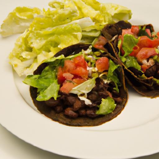 Crispy Black Bean Tacos: Easy, Quick & Vegetarian Delight