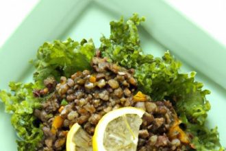 Zesty Lentil Marinated Salad: A Nutritious Flavor Boost