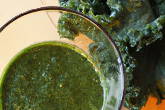 Power-Packed Green Smoothie: Spinach & Kale Boost Blend