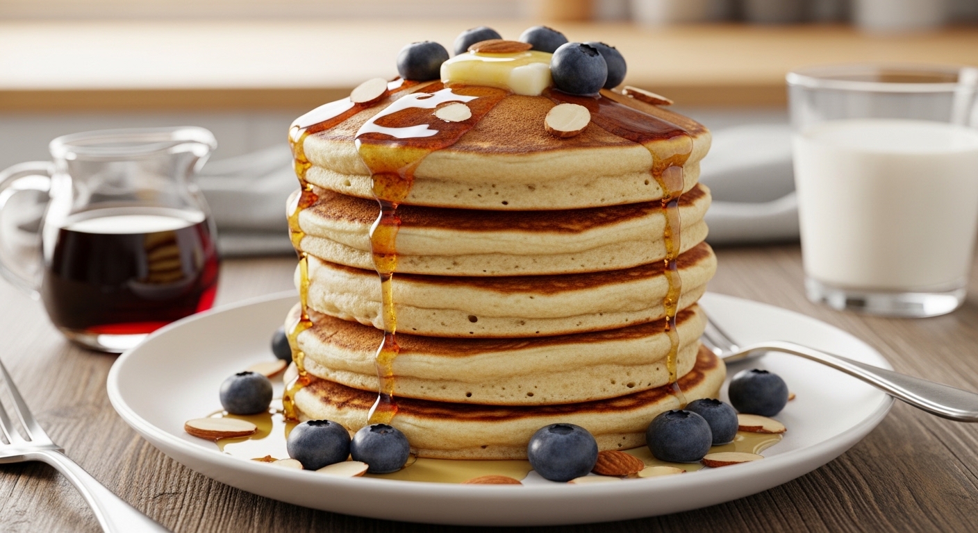 Fluffy Almond Flour Pancakes: A Delightful Gluten-Free Treat