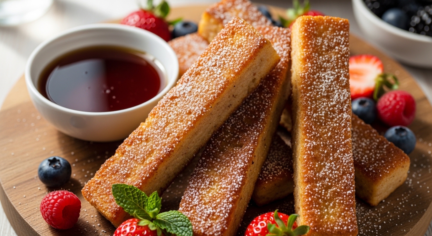 Crispy Keto French Toast Sticks: Low-Carb Breakfast Bliss
