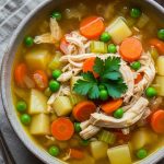 Hearty Chicken Vegetable Soup: Nutritious Comfort in a Bowl