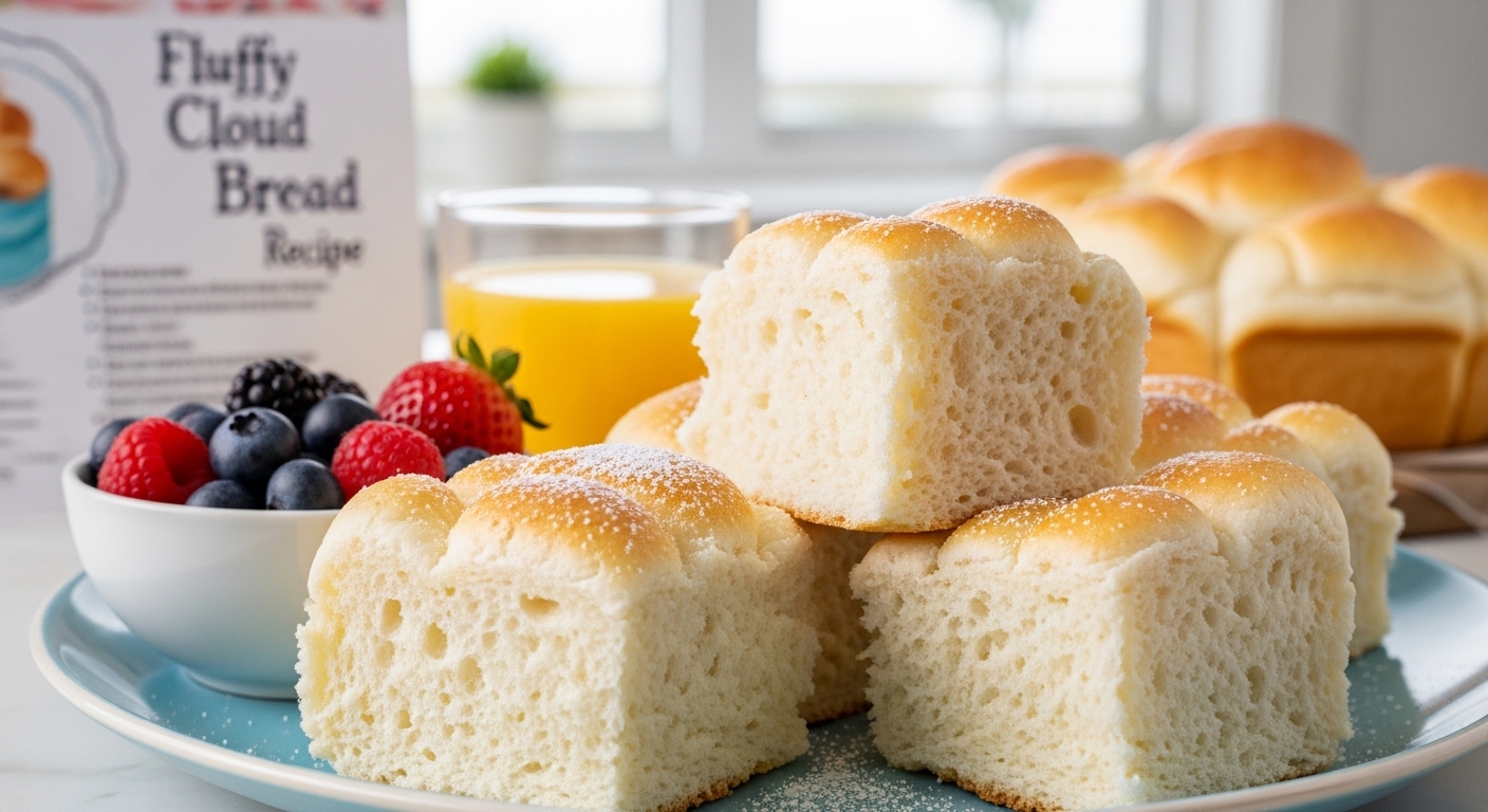 Fluffy Cloud Bread Recipe: Your Perfect Breakfast Treat