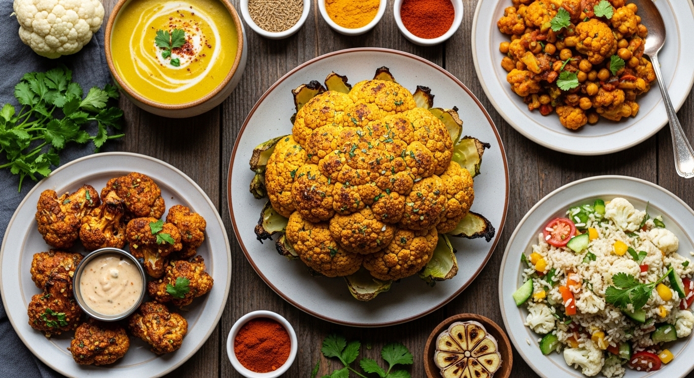 Flavor-Packed & Healthy Cauliflower Recipes to Try Today
