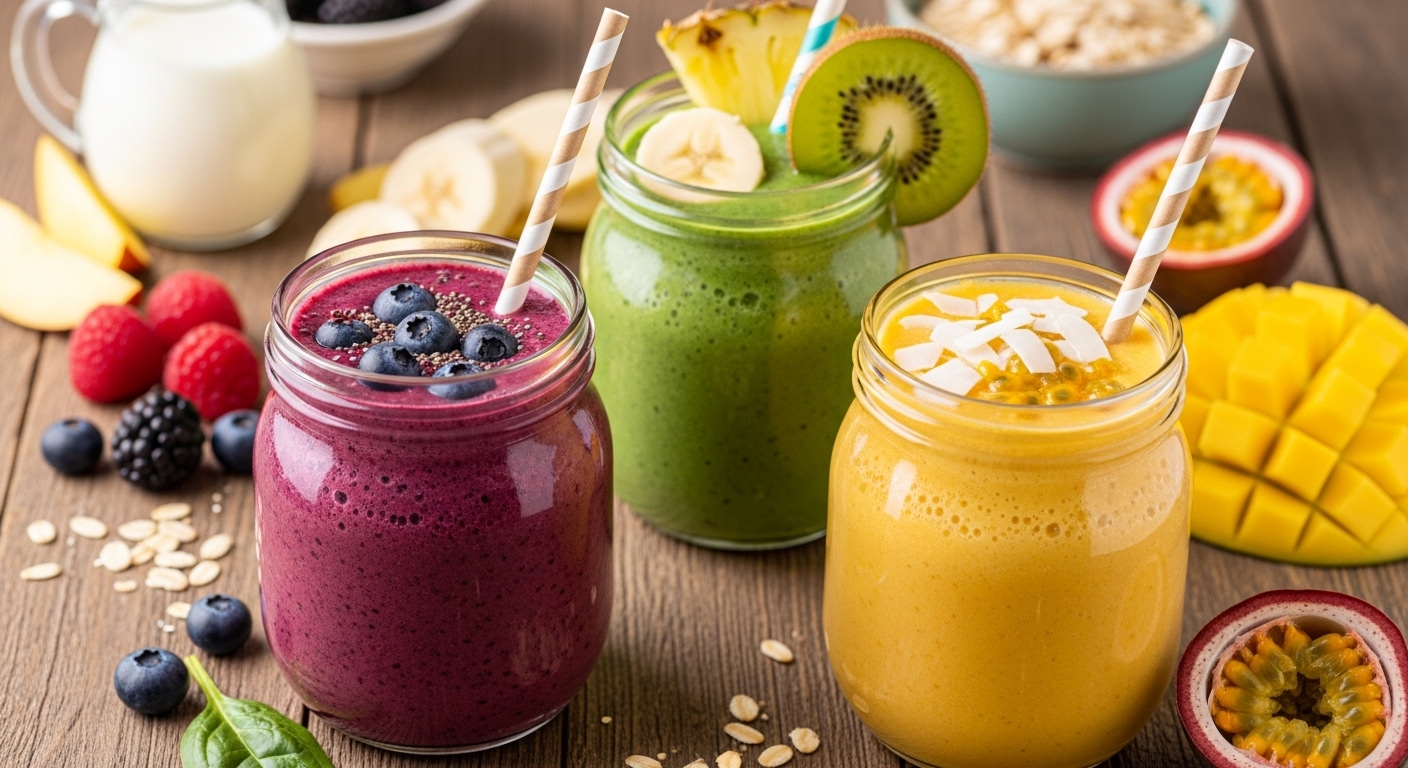 Light & Lovely: Low-Calorie Breakfast Smoothies to Start Right